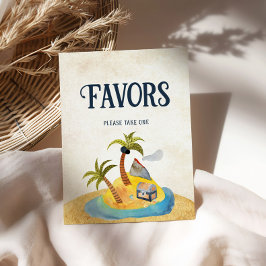 Ahoy det är ett favorittecken för pojkbabyskor poster