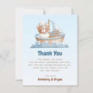 Ahoy, en pojkbabyskabare tack för att du tog emot kort