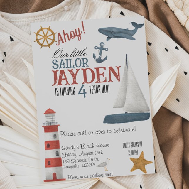 Ahoy! Inbjudningar (Skapare uppladdad)