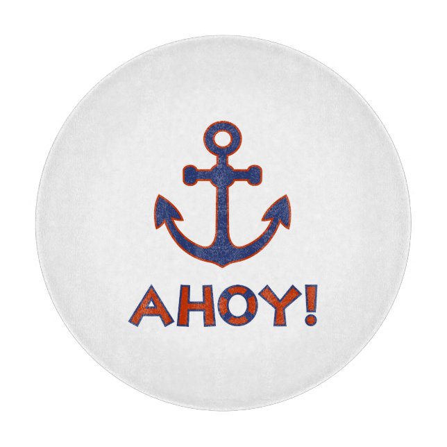 AHOY! Köp + Anchor Design Red + Blue (Framsidan)