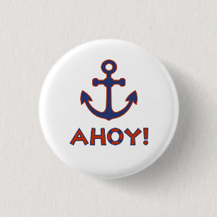 AHOY! Köp + Anchor Design Red + Blue Knapp