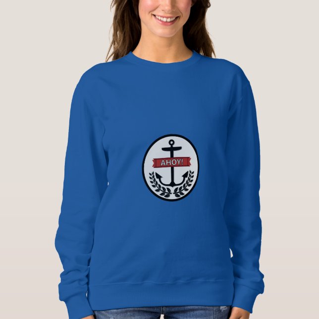 Ahoy - Kvinnors  Tee (Framsida)