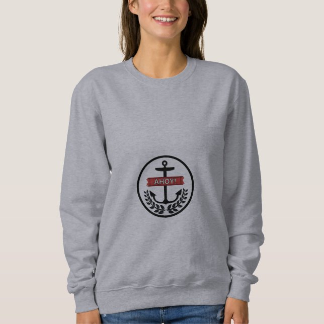 Ahoy - Kvinnors  Tee (Framsida)