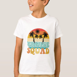 Ahoy, lilla kaptener! Kryssruta T-Shirt