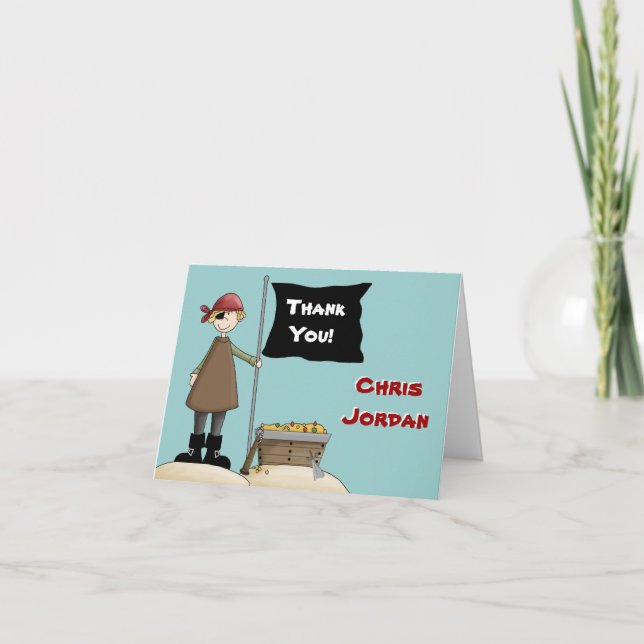 Ahoy Mate - tackkort (Framsida)