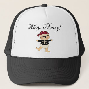Ahoy Matey babypirathatt Truckerkeps