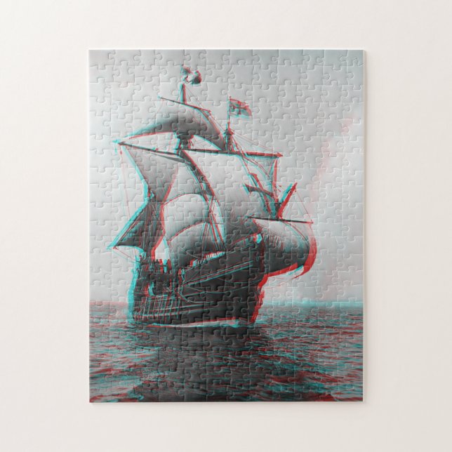 Ahoy Matey! pussel 3D (Vertikal)