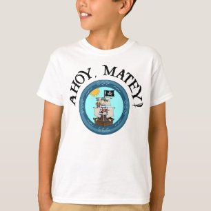 Ahoy Matey Ringerutslagsplats T Shirt