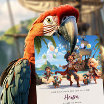 Ahoy Mateys! Pirat Paradise Island Birthday Bash