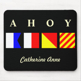 Ahoy personlig Mousepad Musmatta