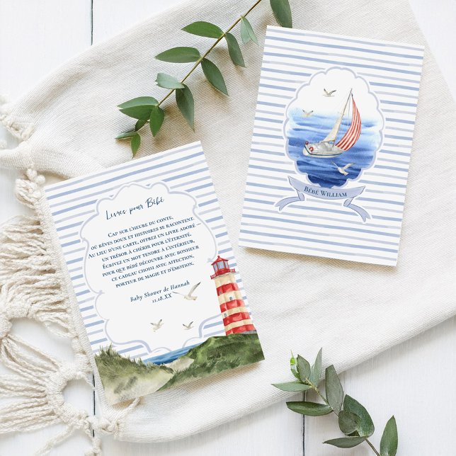 Ahoy Petit Marin Carte Livres pour Bébé Nautique Tilläggskort (Skapare uppladdad)