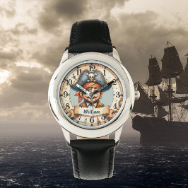 Ahoy Time! Pirate Adventure Watch Armbandsur