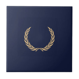 Ährenkranz Lorbeerkranz Laurel wreath Kakelplatta