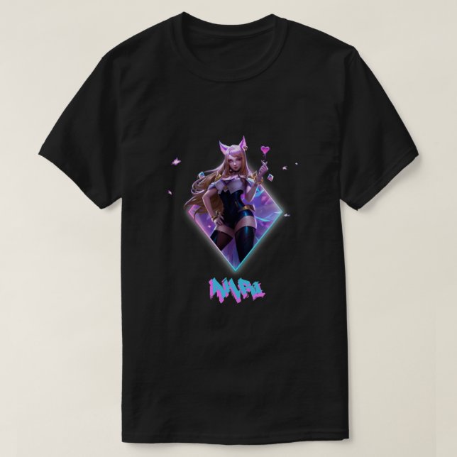 Ahri K DA Essential  T Shirt (Design framsida)