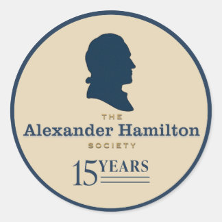 AHS 15-märke Runt Klistermärke