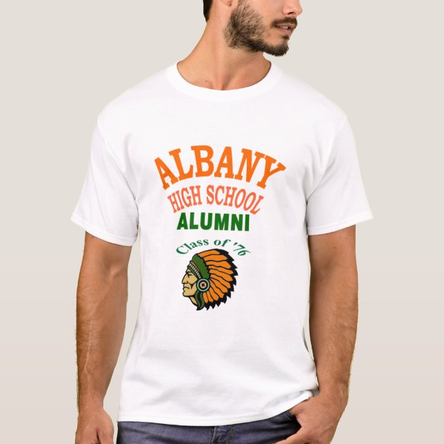 AHS 1976 Alumni Reunion Gear T Shirt (Framsida)