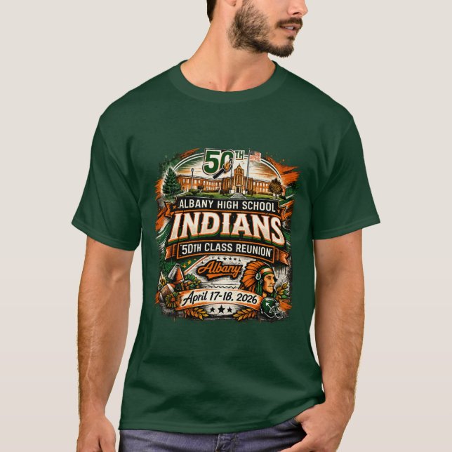 AHS 50-årsjubileumströja T Shirt (Framsida)