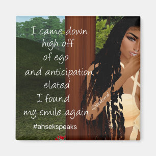 Ahsek Novel Poetry Magnet 6