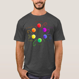 ahsohkot color t shirt