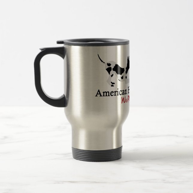 AHT "leker vi" travel mug Resemugg (Vänster)