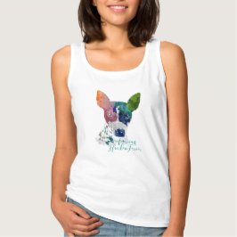 AHT Watercolor Women's Basic Tank T Shirt