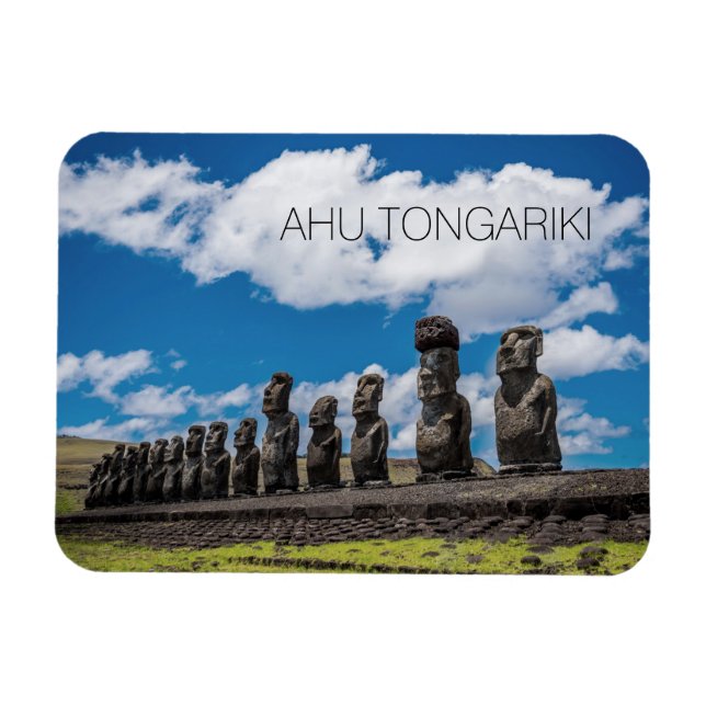 Ahu Tongariki, Rapa Nui, Påsk Magnet (Horisontell)