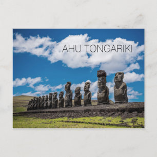 Ahu Tongariki, Rapa Nui, Påsk Vykort