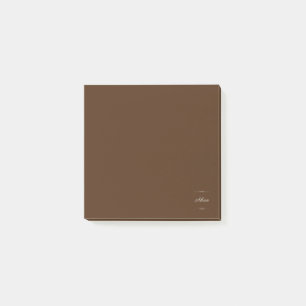 Ahua Original Logotyp Brown Post-it Block