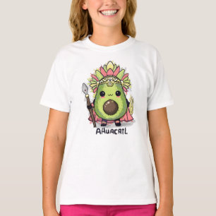 Ahuacatl Aztec Warrior Avocado T Shirt