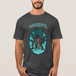 Ahuizotl Water Guardian Art - Aztec Mythic Legend T Shirt