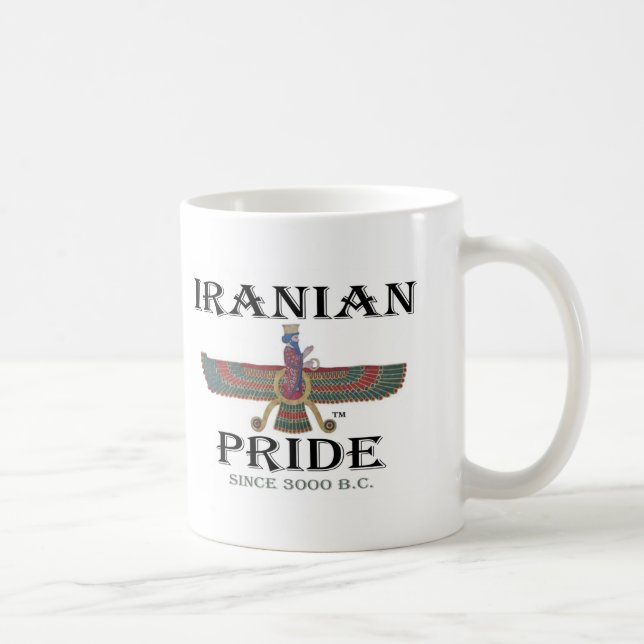 Ahura Mazda - iransk pride Kaffemugg (Höger)
