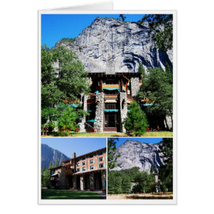 Ahwahnee hotell i den Yosemite nationalparken Hälsningskort