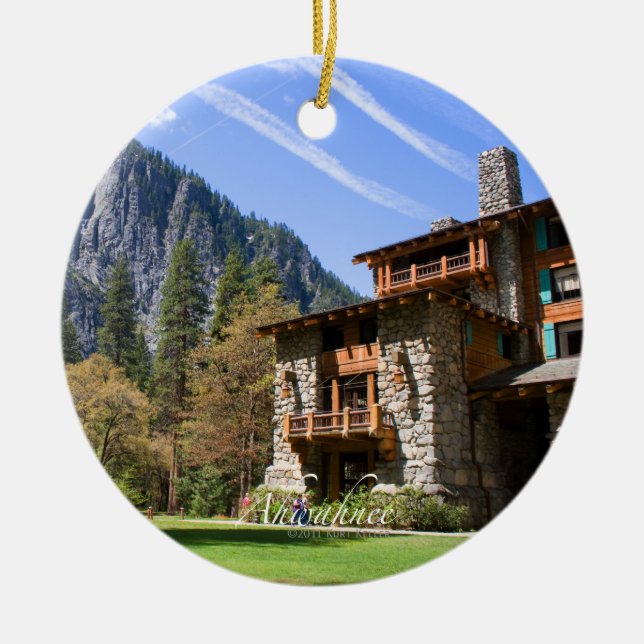 Ahwahnee Julgransprydnad Keramik (Framsidan)