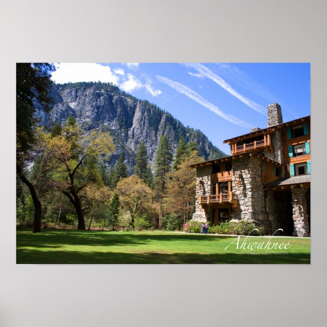 Ahwahnee Poster (Framsidan)