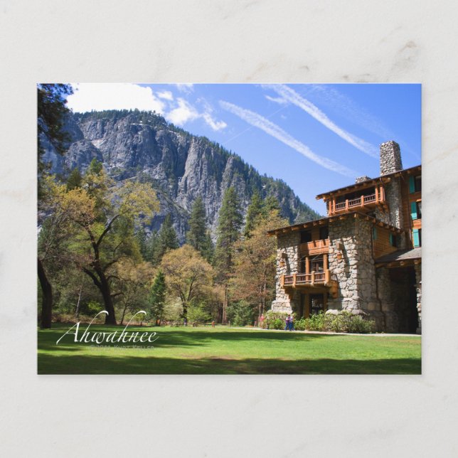 Ahwahnee Vykort (Framsida)