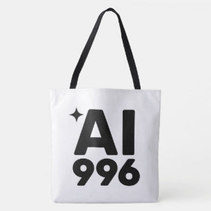AI 996™ Handväskor Tygkasse