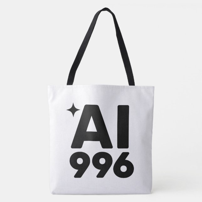AI 996™ Handväskor Tygkasse (Framsida)