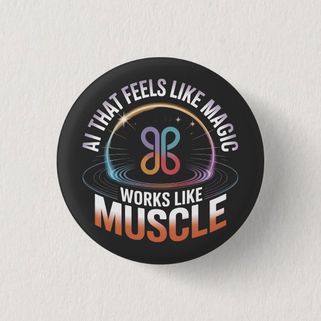 AI Aesthetics Futuristiska Technology manar mode Knapp (Framsida)