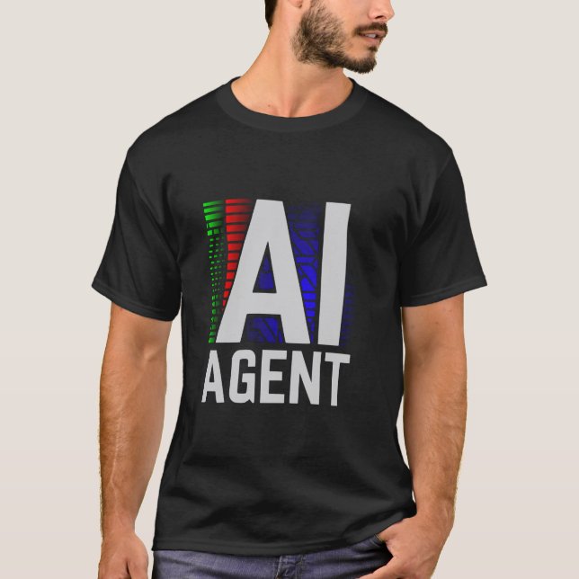 AI-agent T Shirt (Framsida)