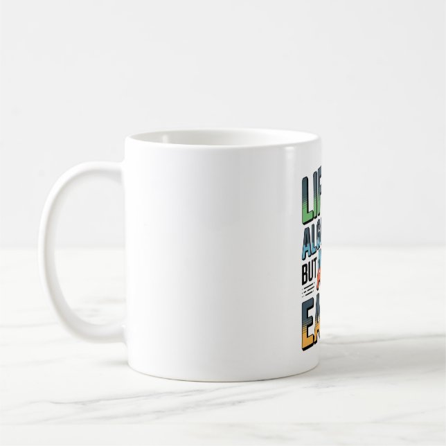 AI-algoritmcitat - Life Made Easier Kaffemugg (Vänster)
