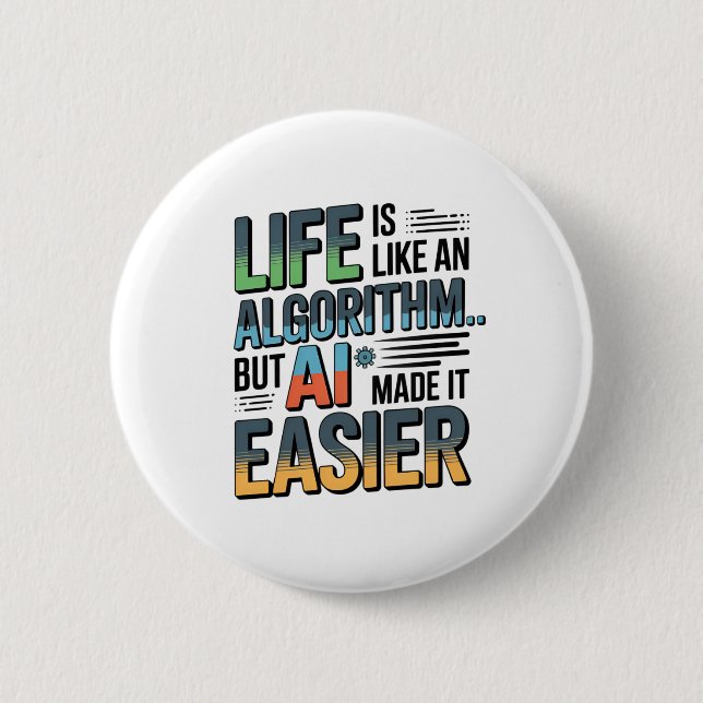 AI-algoritmcitat - Life Made Easier Knapp (Framsida)