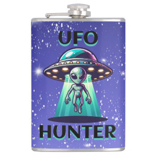 Ai Art med UFO-uppspelning utlänning UFO Hunter Fickplunta