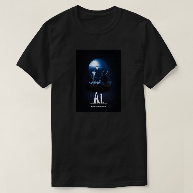 AI artificiell intelligens 21 T Shirt (Design framsida)