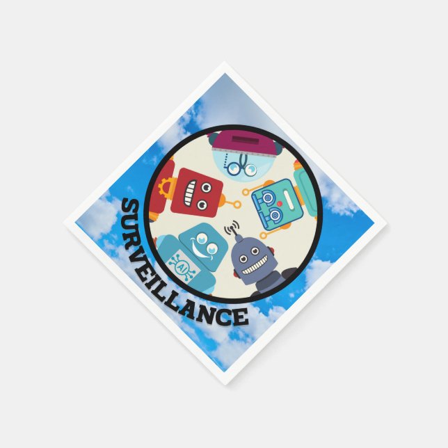 AI (artificiell intelligens) - Övervakning Pappersservett (Hörn)