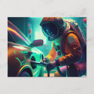 AI-astronaut Vykort