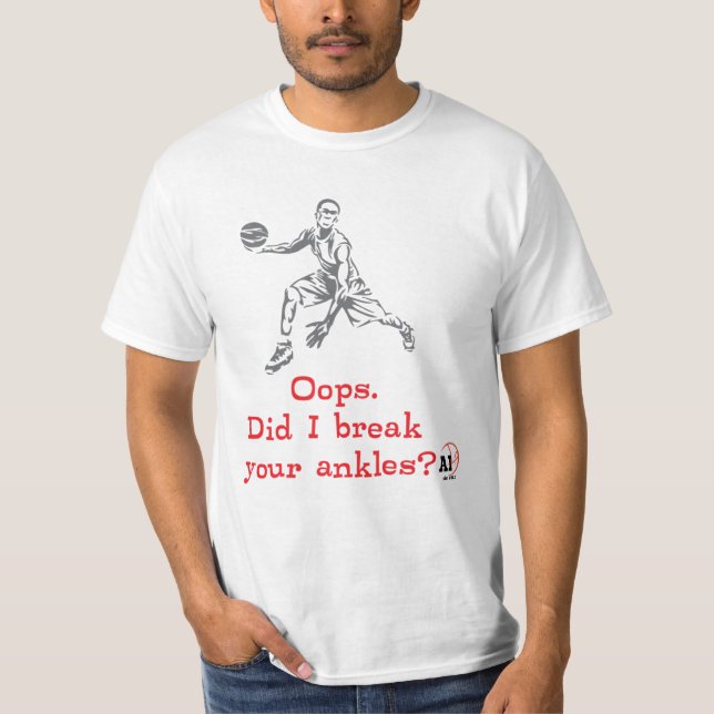 AI - Avbrottsanklar: Grundläggande Tee Shirt (Framsida)