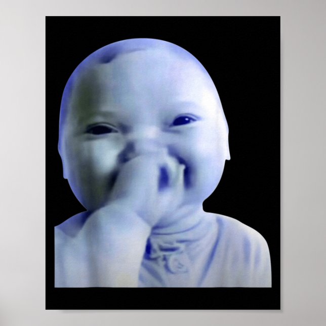 Ai Baby You Swear Meme Funny Laughing Baby Meme Br Poster (Framsidan)
