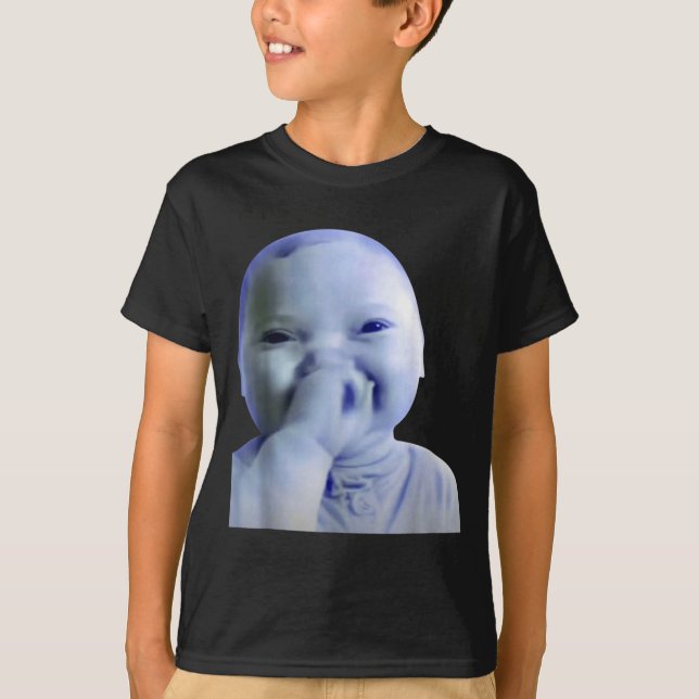 Ai Baby You Swear Meme Funny Laughing Baby Meme Br T Shirt (Framsida)