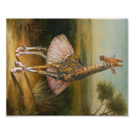 AI Ballet giraffe Fototryck