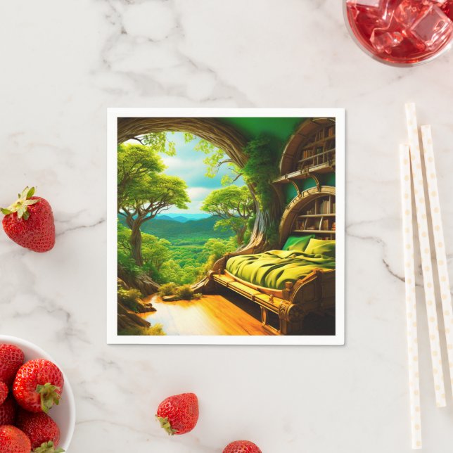 Ai Bedroom Pappersservett (Insitu)